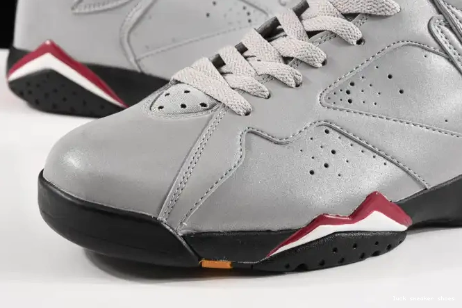 Rep LUCY Jordan 7 BV6281-006 Cardinal Reflective Air 0506
